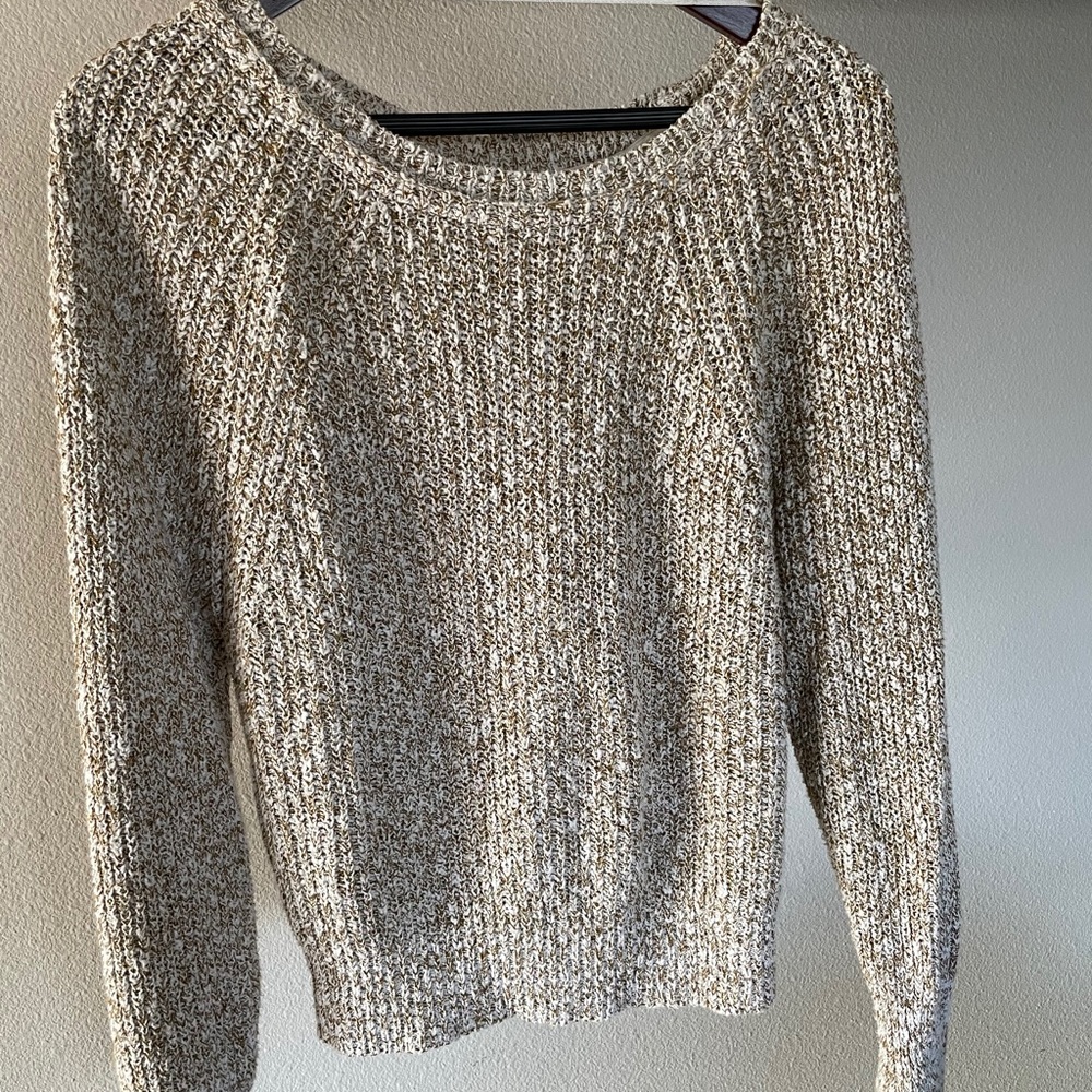 Free People chunky knit sweater